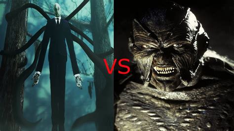 Slender man vs Jeepers creepers - YouTube