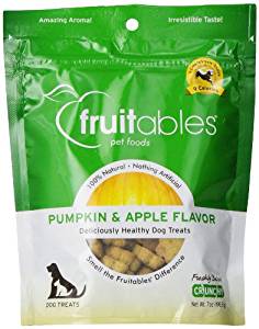 Amazon.com : Fruitables Pumpkin & Apple Crunchy Dog Treats ...