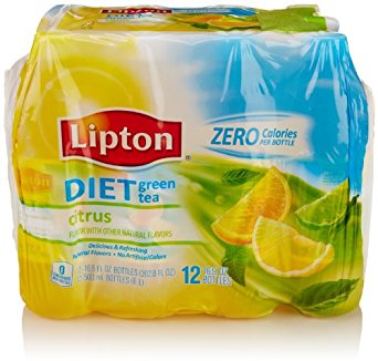 Amazon.com: Diet Lipton Green Tea, Citrus (12 Count, 16.9 ...