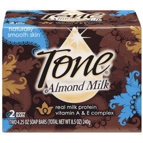 Amazon.com : Tone Body Bar Soap Almond Milk 4.25 Oz - 24 ...