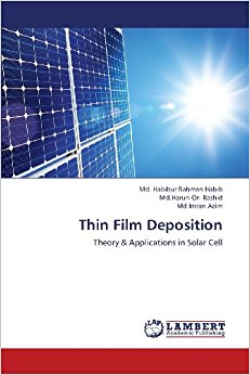 Thin Film Deposition: Theory & Applications in Solar Cell ...