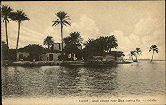 Arab Village near Cairo during Flood Cairo, Egypt Original ...