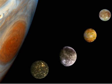 Jupiter Moons - Pics about space