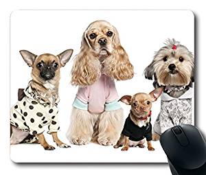 Amazon.com : Custom Unique Mouse Pad with Dogs Variety ...