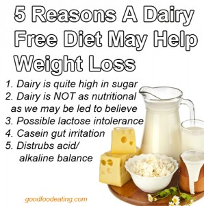5 Reasons A Dairy Free Diet May Help Your Weight Loss