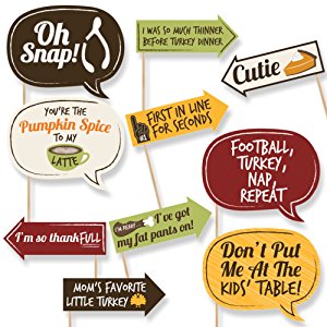 Amazon.com: Funny Turkey Day - Thanksgiving Photo Booth ...