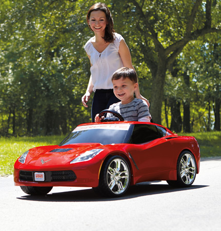 Amazon.com: Fisher-Price Power Wheels Corvette: Toys & Games