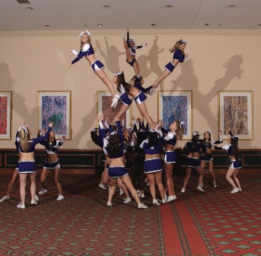 Look closely... This is a great group stunt. Lots of ...