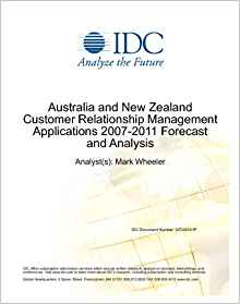 Australia and New Zealand Customer Relationship Management ...