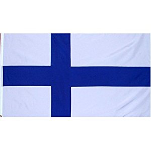Amazon.com : Finland Flag Polyester 3 ft. x 5 ft ...