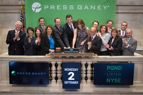 Today @pressganey rang the opening bell to celebrate their ...