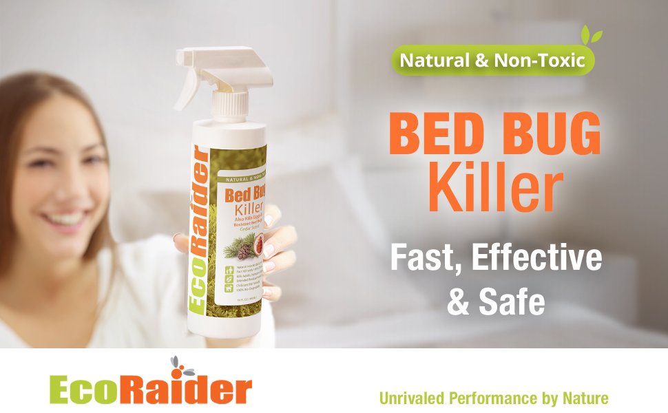 Amazon.com : Bed Bug Killer by EcoRaider 16 oz, Fast and ...