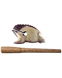 Amazon.com: Small Wood Percussion Frog, 3" long: Musical ...