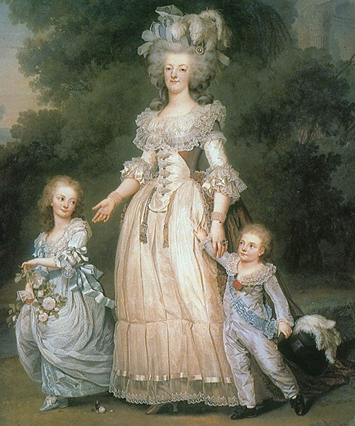 marie antoinette children 1785 | The Love of History