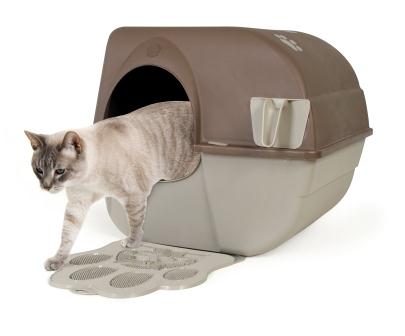Amazon.com : Omega Paw Self-Cleaning Litter Box, Pewter ...