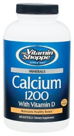 Amazon.com: the Vitamin Shoppe - Calcium 1200 With Vitamin ...