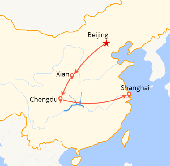 Private Tour to Beijing Xian Chengdu Shanghai, See Panda ...
