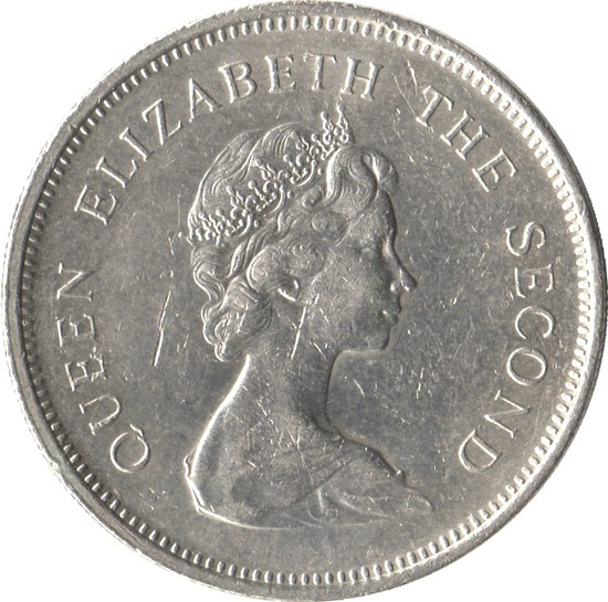 1 Dollar - Elizabeth II (2nd portrait) - Hong Kong – Numista