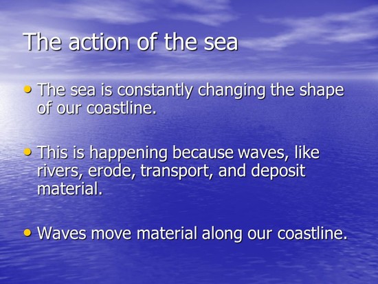 The Sea Creator and Destroyer. - ppt video online download