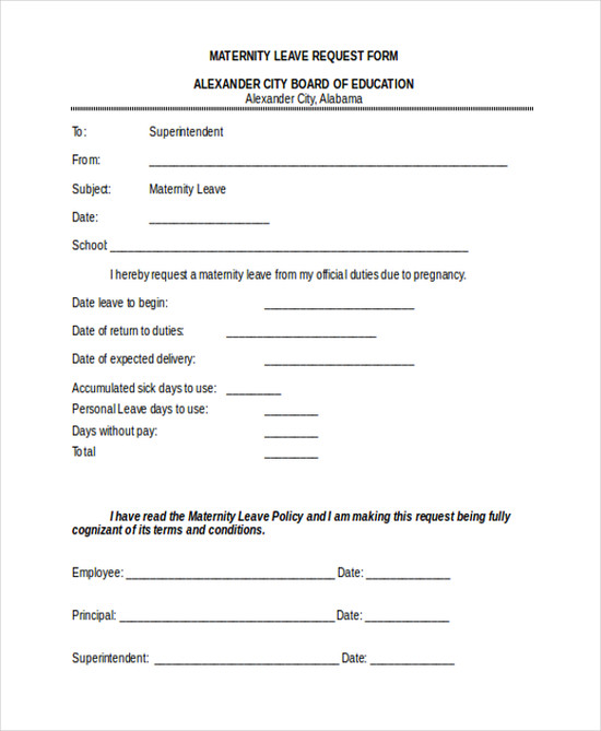 Sample Leave Request Form - 10+ Free Documents in Doc, PDF