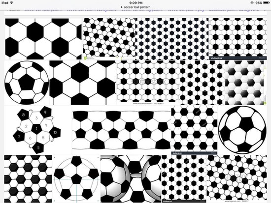 How to draw a soccer ball pattern - Quora