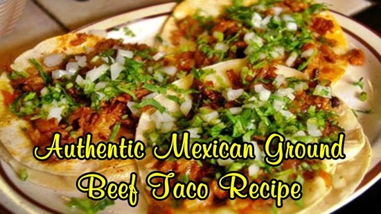 authentic mexican ground beef recipes