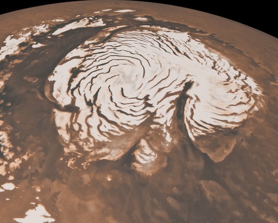 NASA - Northern Ice Cap of Mars