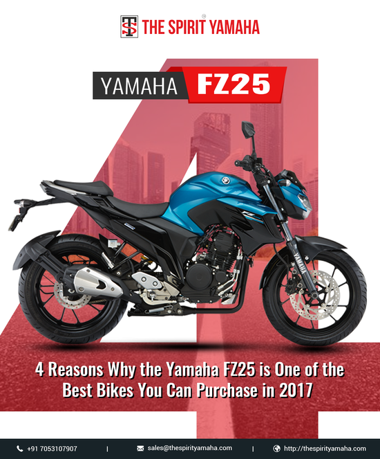 Reasons why the Yamaha FZ25 is the Best Yamaha Bike to buy ...