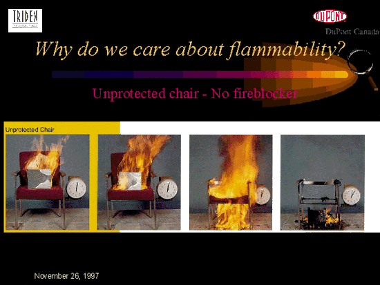 Why do we care about flammability?