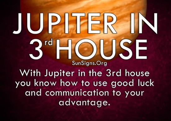 Jupiter In 3rd House Meaning | Sun Signs