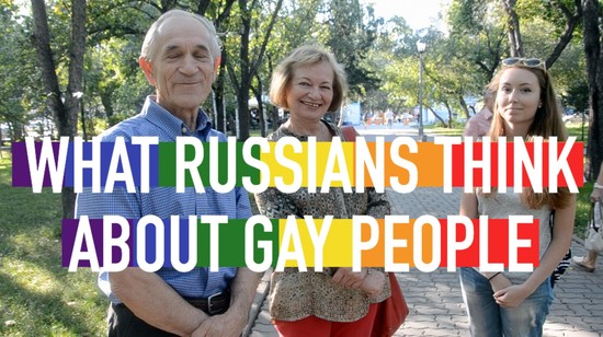 What Russians Think About Gay People - YouTube