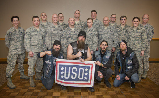 USO Brings Black Label Society to Cannon Air Force Base to ...