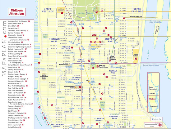 Maps Update #: Best Tourist Attractions Map In Nyc – Map ...