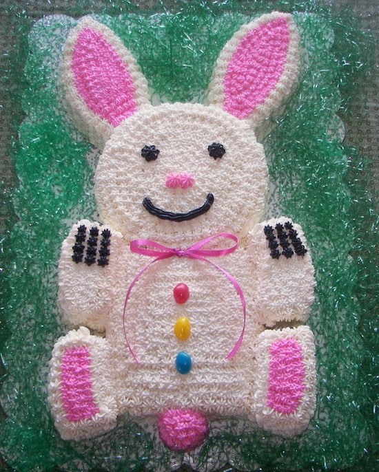 Easter Bunny Cake..My mom used to make a Bunny cake didn't ...