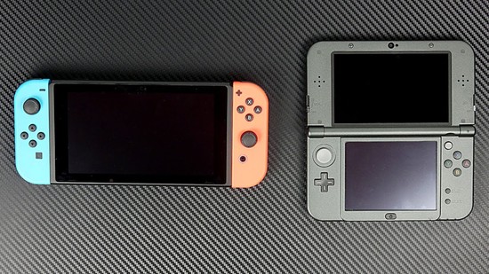 Nintendo Switch vs New 3DS XL - YouTube