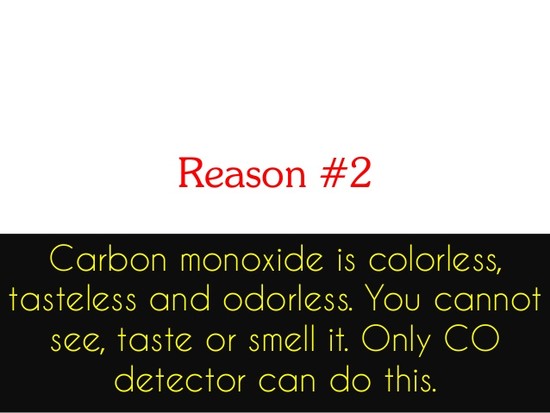 Why is it important to have a carbon monoxide detector