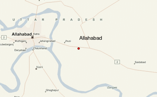 Allahabad Location Guide