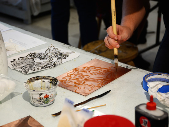 Instant Coffee, Soy Sauce, Prints: Visiting Artist Teaches ...