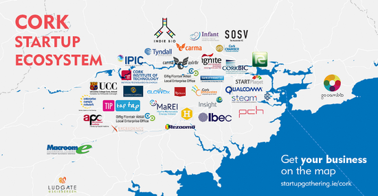 Map of Cork Startup Ecosystem Launched by Startup Ireland ...