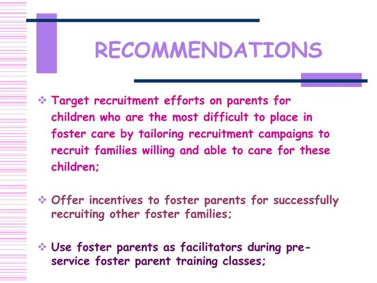 PPT - Recruiting Foster Families PowerPoint Presentation ...