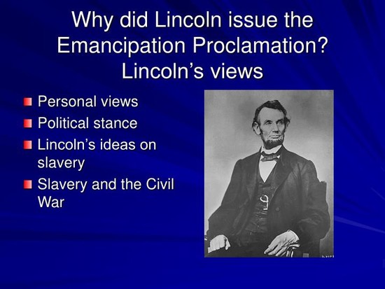 PPT - Lincoln and the Emancipation Proclamation PowerPoint ...