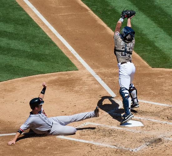 Buster Posey beats the throw home | Flickr - Photo Sharing!