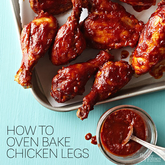 How to Oven-Bake Chicken Legs and Chicken Quarters
