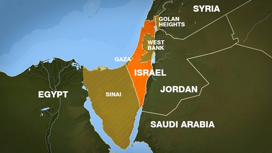 1967 war: How Israel occupied the whole of Palestine | War ...