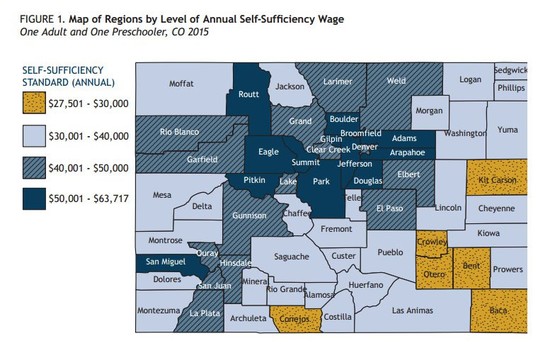 Report: Cost of living up in Colorado, min wage not enough ...
