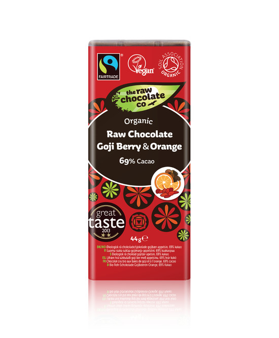 The Raw Chocolate Company Organic Vegan Chocolate Bars ...