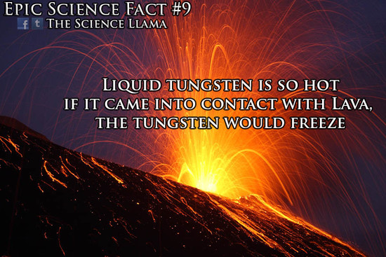Tungsten has a melting point of 3422°C which is ...