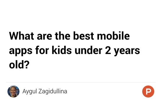 What are the best mobile apps for kids under 2 years old ...
