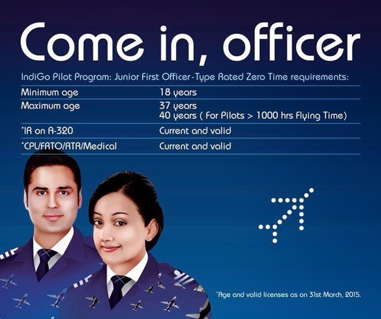 Fly Gosh: Indigo Pilot Recruitment - Junior First Officer ...