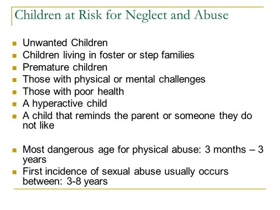 Child Abuse. - ppt video online download